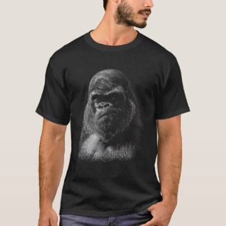 Gorilla For Toddlers Ape Wildlife Zoo T-Shirt