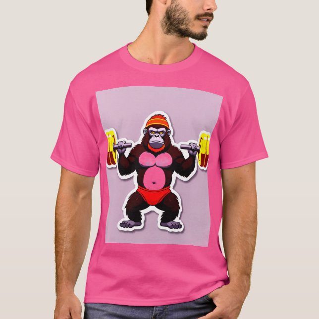 Gorilla Gains – Beast Mode Activated T-Shirt (Front)