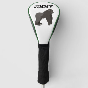 GORILLA GOLF DRIVER COVER PERSONALIZED FUNNY