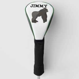 GORILLA GOLF DRIVER COVER PERSONALIZED FUNNY
