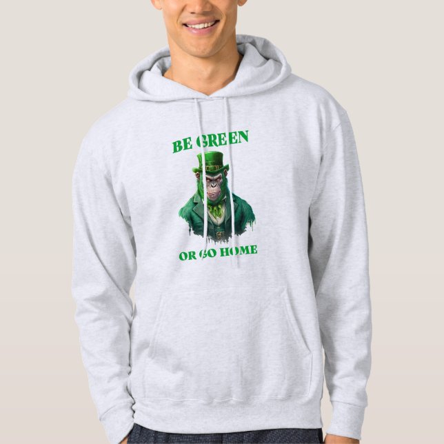 Gorilla Green   Hoodie (Front)