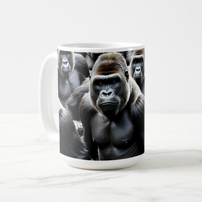 Gorilla Group Coffee Mug (Front Left)