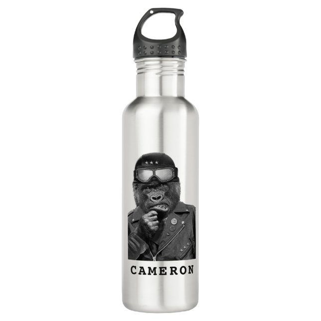 Gorilla Guy | Add Your Name 710 Ml Water Bottle (Front)