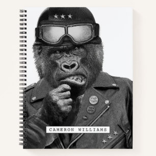 Gorilla Guy   Add Your Name Notebook