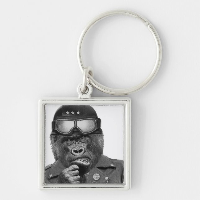 Gorilla Guy Key Ring (Front)