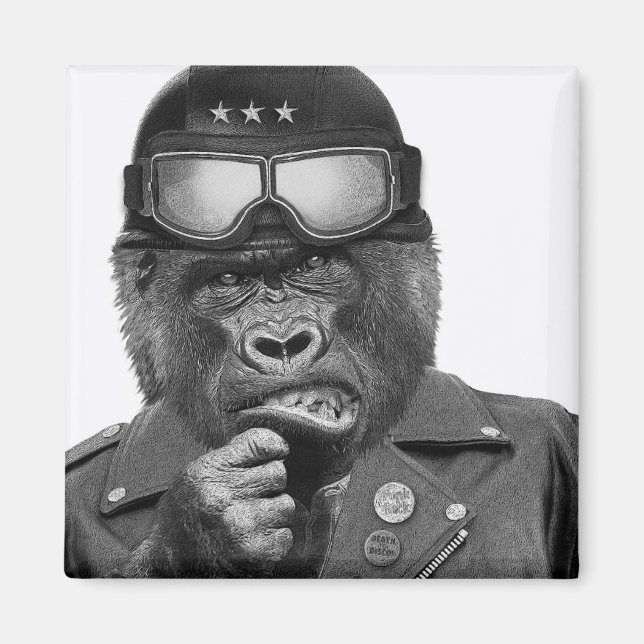 Gorilla Guy Magnet (Front)