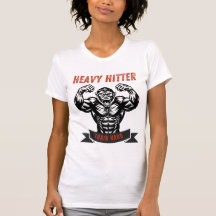 Gorilla Gym Shirt | Heavy Hitter Workout Tee