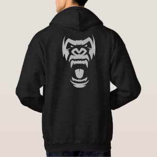 Gorilla Gym T-Shirt, Workout Beast Mood, Fitness Hoodie