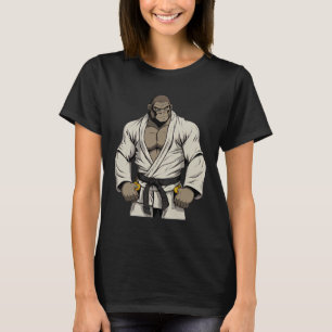 Gorilla In Keikogi - Japanese Karateka  T-Shirt