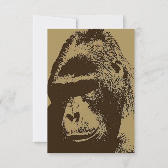 Gorilla Invitation (Front)