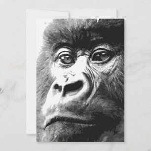 Gorilla Invitations