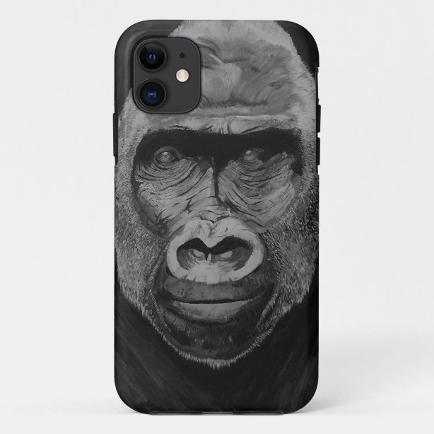 Gorilla iPhone Cases & Covers Zazzle.co.uk
