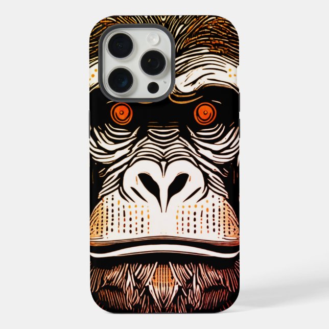 Gorilla iPhone Case (Back)