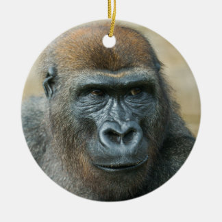 Gorilla Key Ring Ceramic Tree Decoration