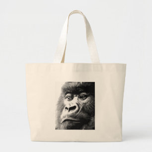 Gorilla Large Tote Bag