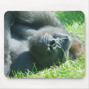Gorilla Lope’s Peaceful Summer Dream Mouse Mat