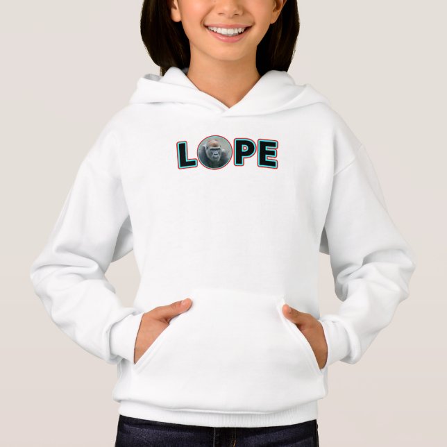 Gorilla Lope Shines in Bright Name Design (Front)