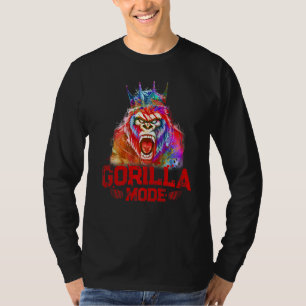 Gorilla Mode King Beast Head Workout Gym Success F T-Shirt
