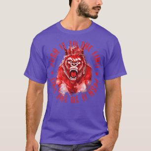 Gorilla MotivationPush It To The LimitGym Fitness T-Shirt