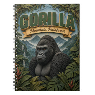 Gorilla Mountain Rainforest POPCUT Notebook