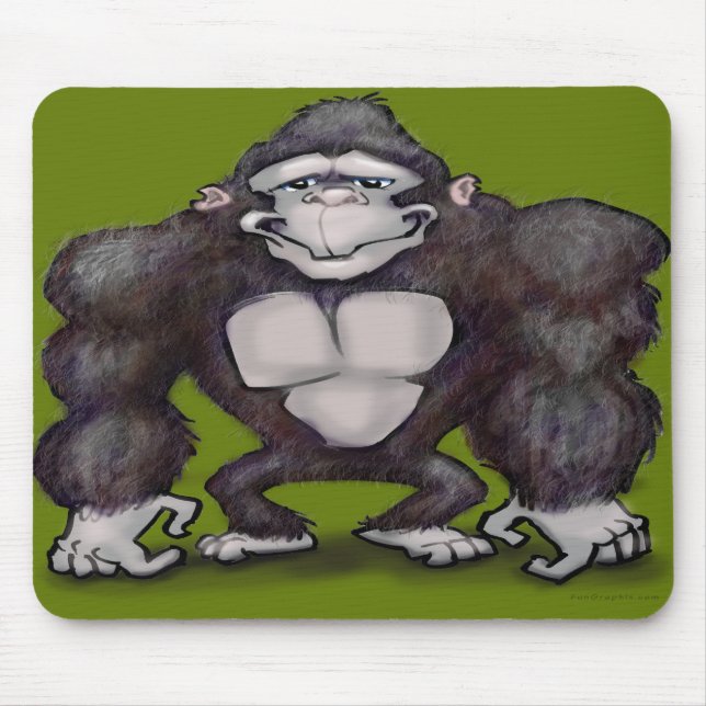 Gorilla Mouse Mat (Front)
