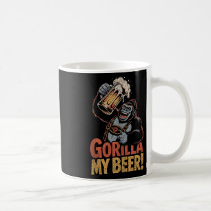 Gorilla My Beer Funny Ape Stein Party Animal Tank