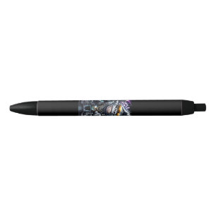 gorilla peace black ink pen