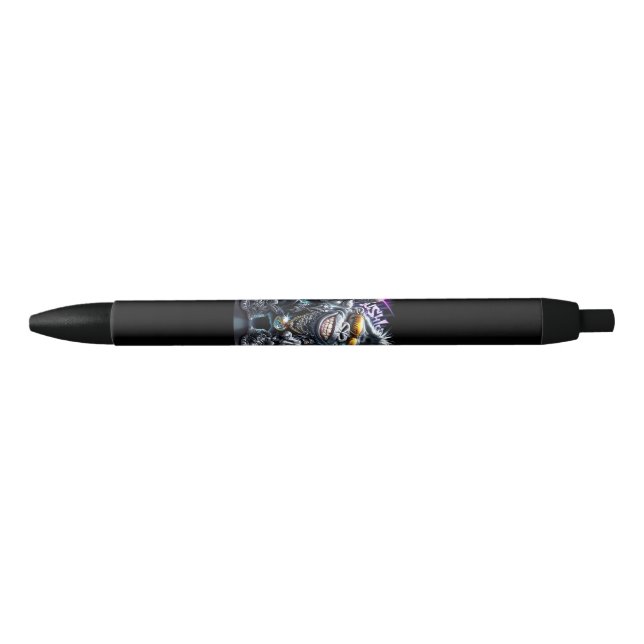 gorilla peace black ink pen (Front)