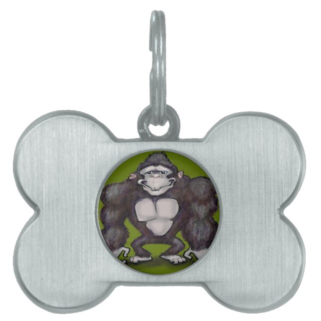 Gorilla Pet Tag (Front)