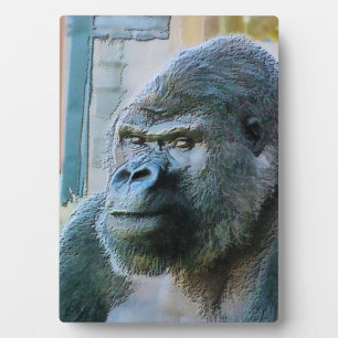 GORILLA PLAQUE
