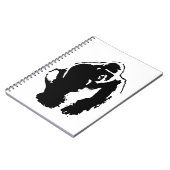 Gorilla Pop Art Notebook (Left Side)