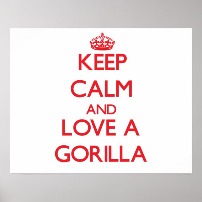 Gorilla Poster (Front)