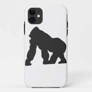 Gorilla silhouette iPhone 11 case