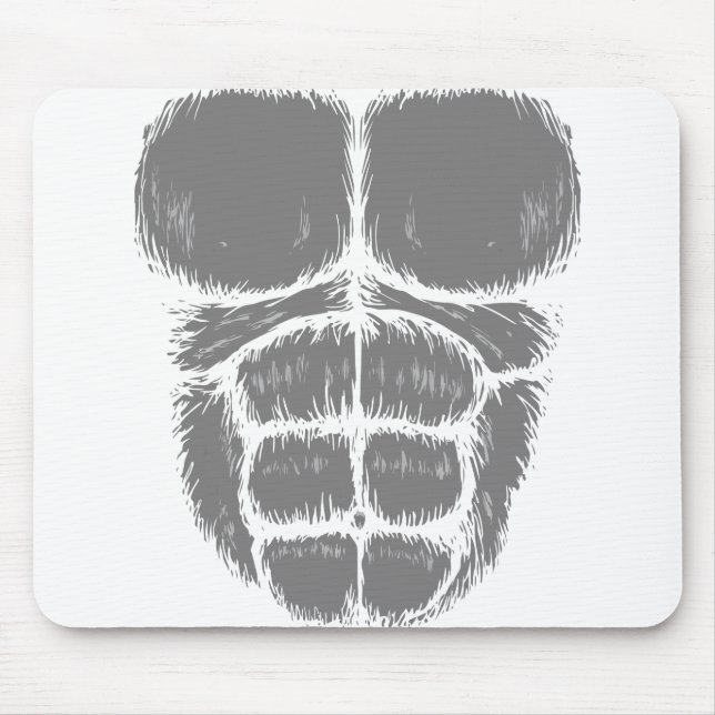 gorilla sixpack mouse mat (Front)