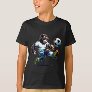 Gorilla Soccer Byll Boys Kids T-Shirt