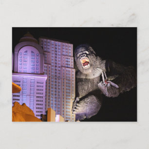 Gorilla Statue #1 Postcard