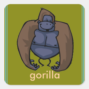 gorilla sticker