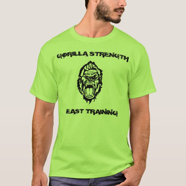 GORILLA STRENGTH BEAST TRAINING T-Shirt (Front)