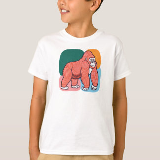 Gorilla T-Shirt – Cool Funny Animal Tee for Kids
