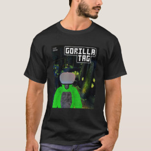 Gorilla Tag - Gorilla Tag Pfp VR Game Green forest T-Shirt