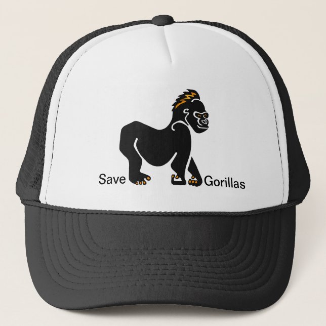 Gorilla- trucker hat (Front)