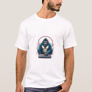 Gorilla tshirt, anime gorilla, cartoon animal stuf T-Shirt