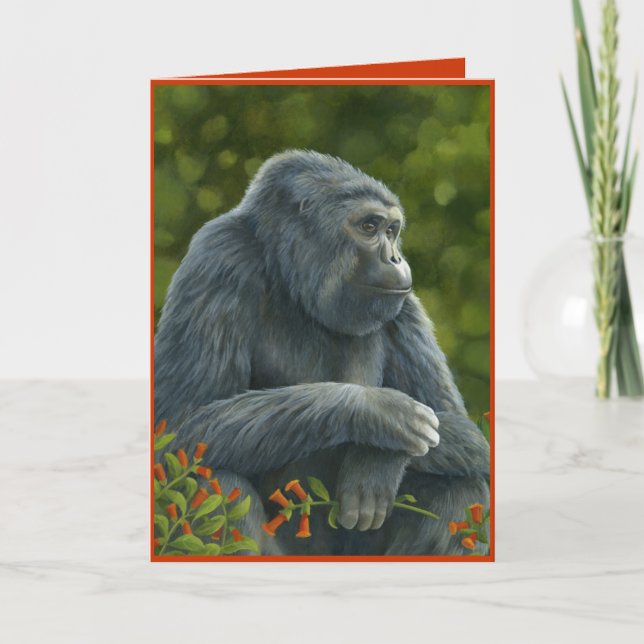 Gorilla Valentine's Card (Front)