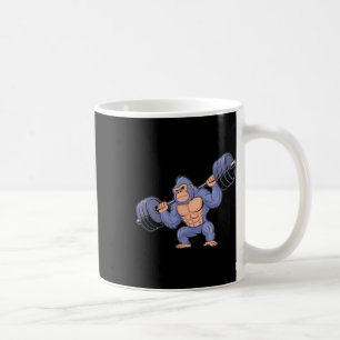 Gorilla Weightlifting Fitness Gym Training Bodybui Coffee Mug