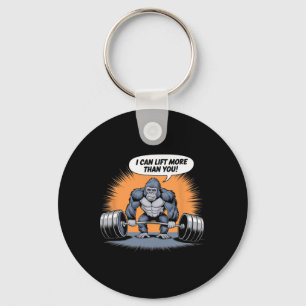 Gorilla Weightlifting Fitness Gym Training Bodybui Key Ring