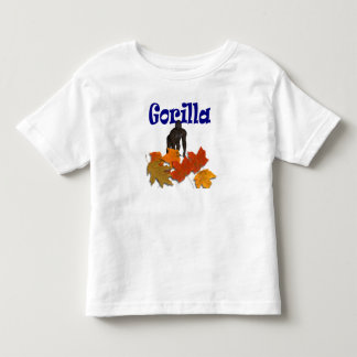 Gorilla wild animals kids t-shirt