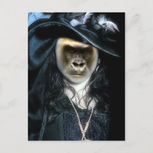 Gorilla Witch_ Postcard