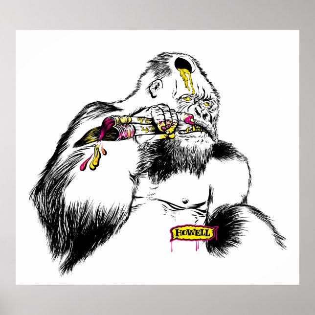 Gorilla x Artist Poster (Front)