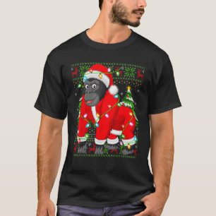 Gorilla Xmas Sweater Style Ugly Santa Gorilla Chri