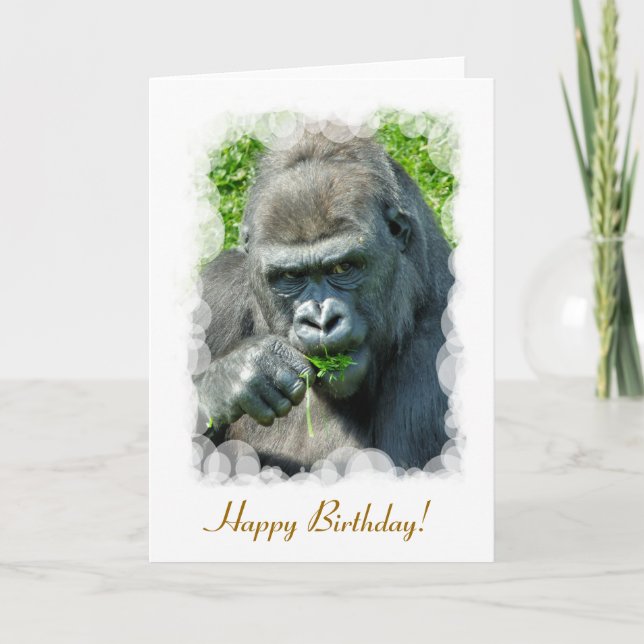 GORILLAS CARD (Front)